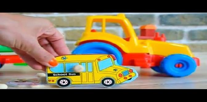 Смотреть Машинки и Транспорт. Паззлы для Детей. Развивающее видео малышей бесплатно