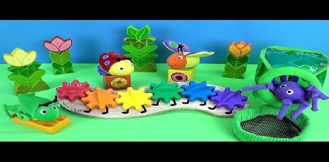 Смотреть Мультфильмы для самых маленьких - Забавные насекомые помогают гусенице бесплатно