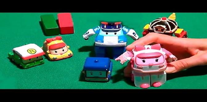 Смотреть мультфильмы про игрушечные машинки Робокар Поли - первая встреча бесплатно
