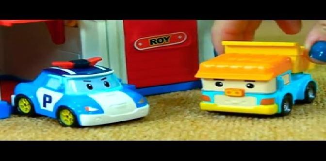 Смотреть Робокар Поли. Игрушечные Машинки. Грузовичок Дампу бесплатно